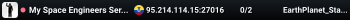 My Space Engineers Server