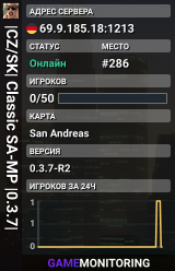 |CZ/SK| Classic SA-MP |0.3.7|