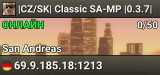 |CZ/SK| Classic SA-MP |0.3.7|