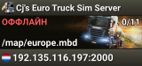 Cj's Euro Truck Sim Server