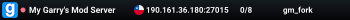 My Garry's Mod Server