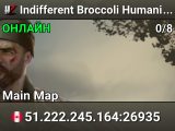 Indifferent Broccoli HumanitZ Server
