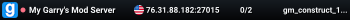 My Garry's Mod Server