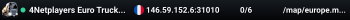 4Netplayers Euro Truck Simulator 2 Server
