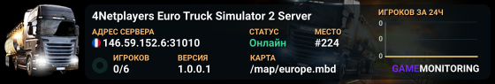 4Netplayers Euro Truck Simulator 2 Server