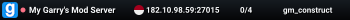 My Garry's Mod Server