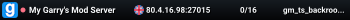 My Garry's Mod Server