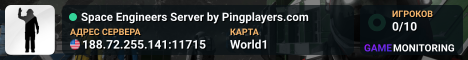 Space Engineers Server by Pingplayers.com