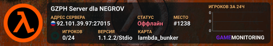 GZPH Server dla NEGROV