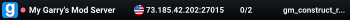 My Garry's Mod Server