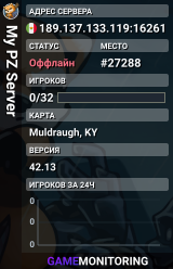 My PZ Server