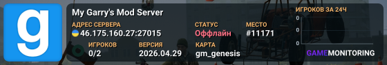 My Garry's Mod Server