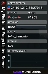 My Fistful of Frags Listen Server