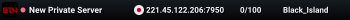 New Private Server