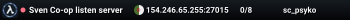 Sven Co-op listen server