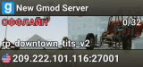New Gmod Server