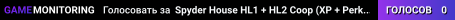 Spyder House HL1 + HL2 Coop (XP + Perk System)
