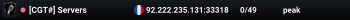 [CGT#] Servers