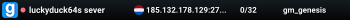 luckyduck64s sever
