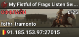 My Fistful of Frags Listen Server