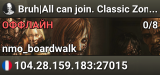 Bruh|All can join. Classic Zombie experience