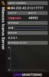 Mancos Icarus Server