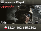 sewer on Klapek