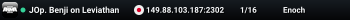 JOp. Benji on Leviathan