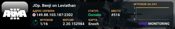 JOp. Benji on Leviathan