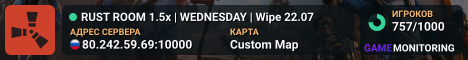 RUST ROOM 1.5x | WEDNESDAY | Wipe 22.07