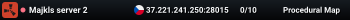 Majkls server 2