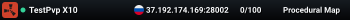 TestPvp X10
