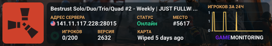 Bestrust Solo/Duo/Trio/Quad #2 - Weekly | JUST FULLWIPED 08.08