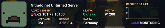 Nitrado.net Unturned Server