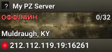 My PZ Server