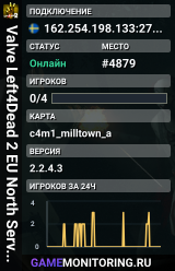 Valve Left4Dead 2 EU North Server (srcds1002-sto1.181.67)