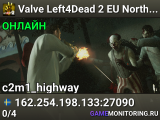 Valve Left4Dead 2 EU North Server (srcds1002-sto1.181.76)