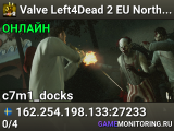 Valve Left4Dead 2 EU North Server (srcds1002-sto1.181.219)