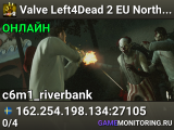 Valve Left4Dead 2 EU North Server (srcds1003-sto1.181.91)