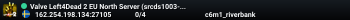 Valve Left4Dead 2 EU North Server (srcds1003-sto1.181.91)