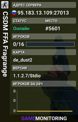 CSDM FFA Fragrange