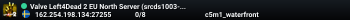 Valve Left4Dead 2 EU North Server (srcds1003-sto1.181.241)