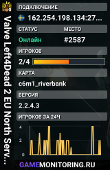 Valve Left4Dead 2 EU North Server (srcds1003-sto1.181.272)