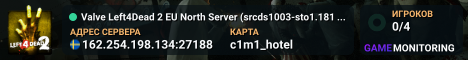 Valve Left4Dead 2 EU North Server (srcds1003-sto1.181.174)