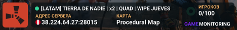 [LATAM] TIERRA DE NADIE | x2 | QUAD | WIPE JUEVES