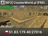 [BF2] CounterWorld.pl [FREE VIP 24H][4FUN][DoubleJump]