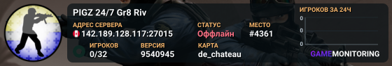PIGZ 24/7 Gr8 Riv