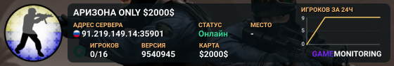 АРИЗОНА © ONLY $2000$