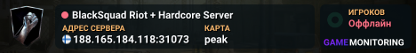 BlackSquad Riot + Hardcore Server