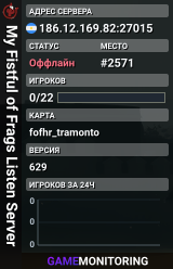 My Fistful of Frags Listen Server